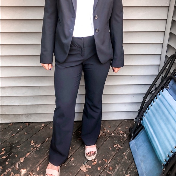 The Limited Pants - The Limited Dress Pants, Navy, Size 8